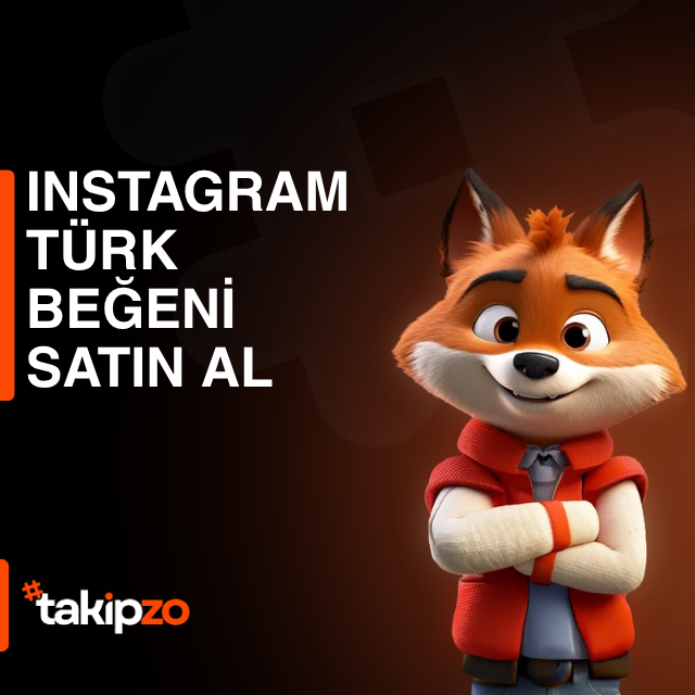 Instagram T&uuml;rk beğeni satın al hizmetini anlatan g&ouml;rsel