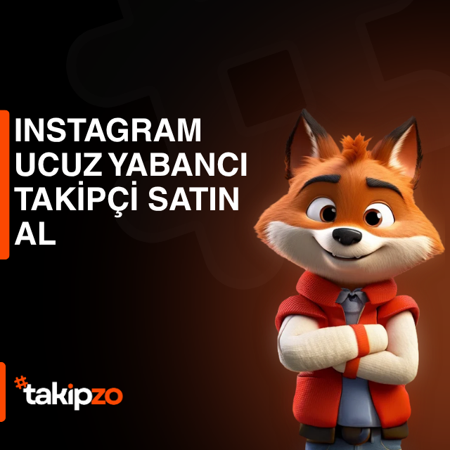 Instagram ucuz yabancı takip&ccedil;i satın al hizmetini anlatan g&ouml;rsel